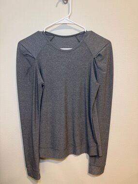 lululemon athletica Women's Long Sleeve Crew Top - Charcoal
